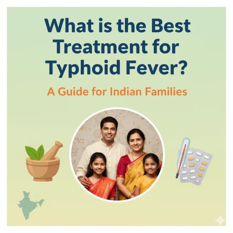 What is the Best Treatment for Typhoid Fever:? A Guide for Indian Families